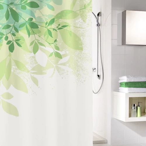 Kleine Wolke Κουρτίνα Μπάνιου 180x200 Floresta Green