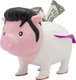 Lilalu Κουμπαράς Πλαστικός Γουρουνάκι Elvis