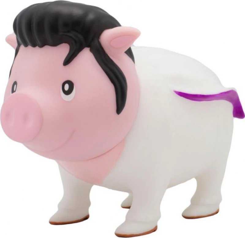 Lilalu Κουμπαράς Πλαστικός Γουρουνάκι Elvis