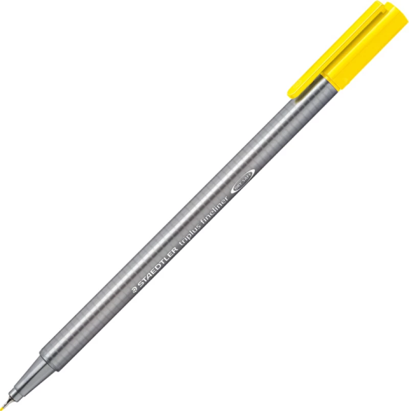 Staedtler Fineliner 334 Triplus 0.3mm Κίτρινο