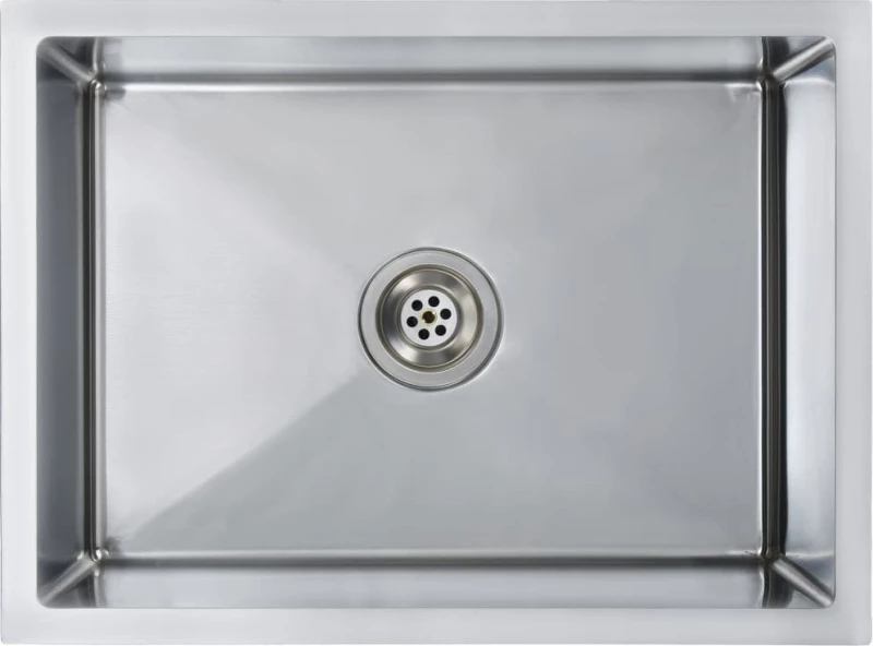 vidaXL 145078 Ένθετος Νεροχύτης 59x44cm Inox Brushed