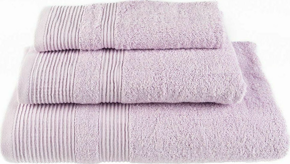 Πετσέτα 911 Light Lilac Astron Χεριών 30x50cm 100% Βαμβάκι