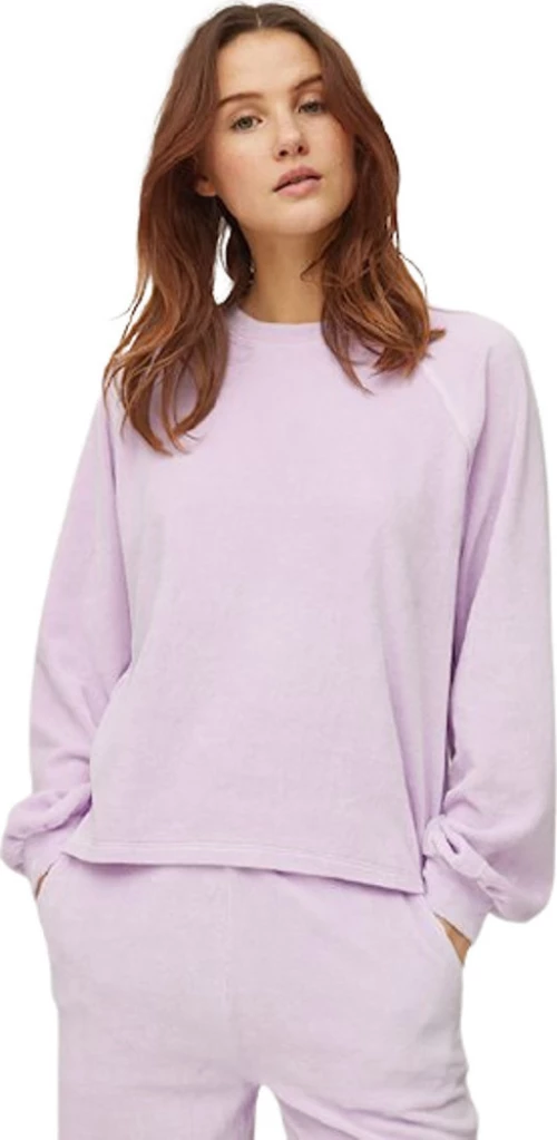 MbyM Roo Women's Velour Blouse Lavender