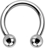 ΣΚΟΥΛΑΡΙΚΙ ΑΤΣΑΛΙ CIRCULAR BARBELL ΑΣΗΜΙ 6MM