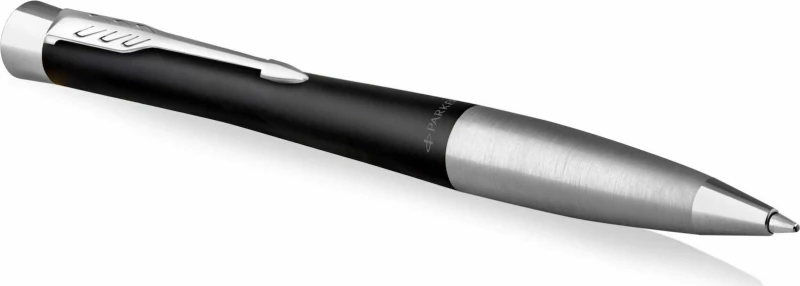 Parker Στυλό Ballpoint με Μπλε Mελάνι Urban Twist Muted Black C.C. Kugelschreiber Medium