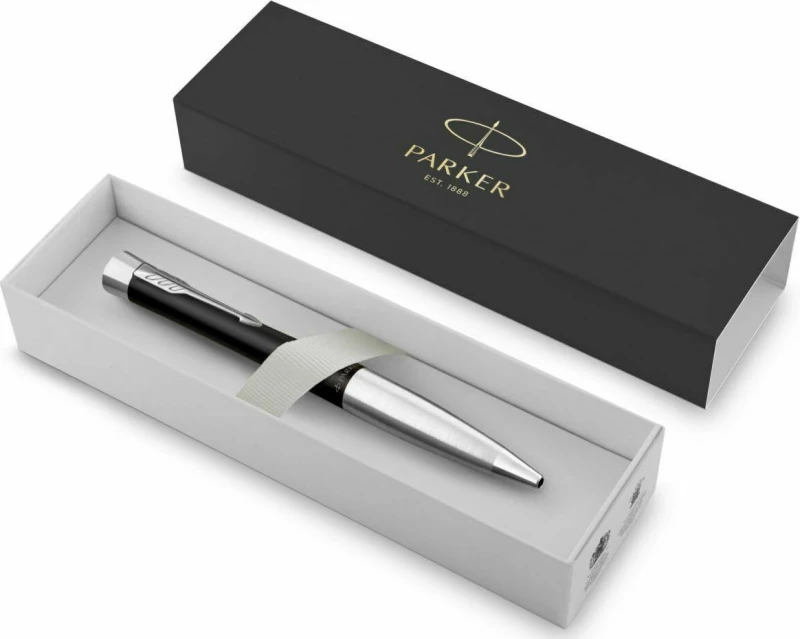 Parker Στυλό Ballpoint με Μπλε Mελάνι Urban Twist Muted Black C.C. Kugelschreiber Medium