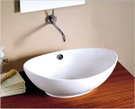 Karag LT3076 Επικαθήμενος Νιπτήρας Πορσελάνης 59x38cm Λευκός