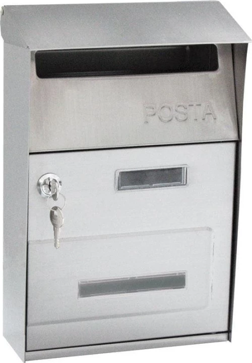 Γραμματοκιβώτιο Inox Mr Post 21x8.5x30.5cm