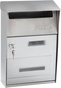 Γραμματοκιβώτιο Inox Mr Post 21x8.5x30.5cm