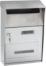 Γραμματοκιβώτιο Inox Mr Post 21x8.5x30.5cm