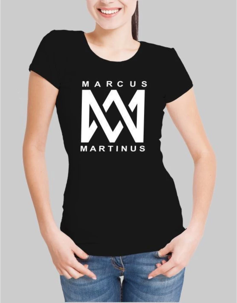 MARCUS & MARTINUS w T-shirt - WHITE