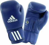 Adidas AIBA Pro AIBAG1 Γάντια Πυγμαχίας από Συνθετικό Δέρμα για Αγώνα Μπλε
