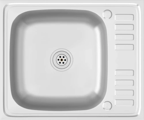 vidaXL 147230 Ένθετος Νεροχύτης 50x60cm Inox