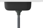 vidaXL 147230 Ένθετος Νεροχύτης 50x60cm Inox