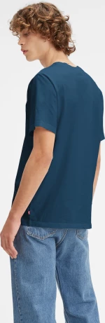 Levi's Relaxed Fit 90's Serif Ανδρικό T-shirt Navy Μπλε με Λογότυπο