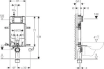 Geberit Sigma Line Kombofix 110.794.00.1