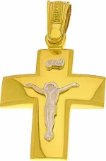 BabyQ Χρυσός Σταυρός 14K