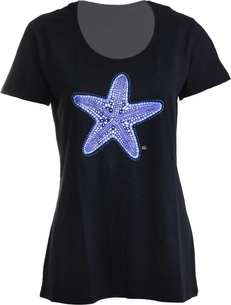 Ble Resort Collection Γυναικείο Τοπ Παραλίας Navy Μπλε