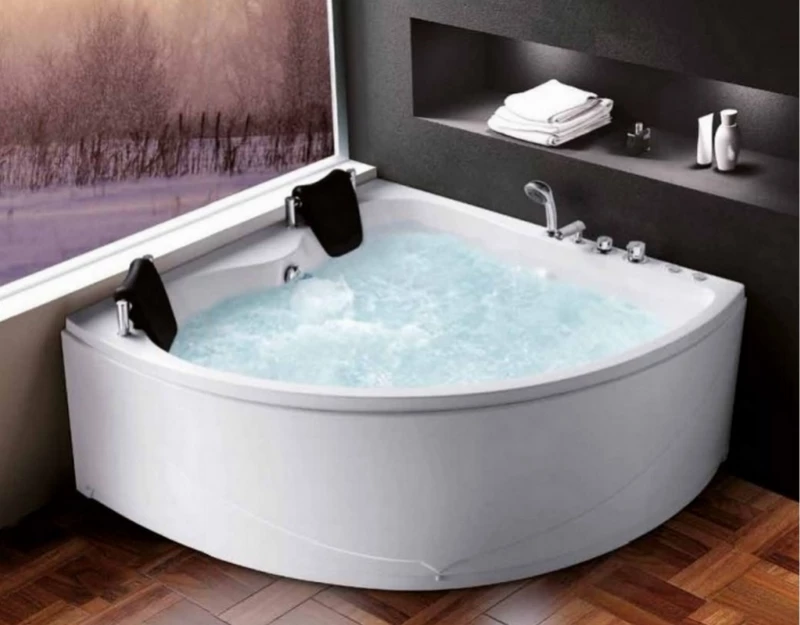 Karag Lusticia Γωνιακή Υδρομασάζ 150x150 cm