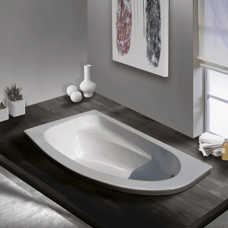 Sirene Marina L Αριστερή Μπανιέρα 160x90cm