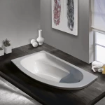 Sirene Marina L Αριστερή Μπανιέρα 160x90cm