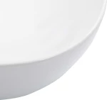 vidaXL 143915 Επικαθήμενος Νιπτήρας Κεραμικός 45.5x32cm Λευκός