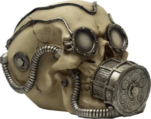 Διακοσμητική νεκροκεφαλή με φίλτρο αέρα