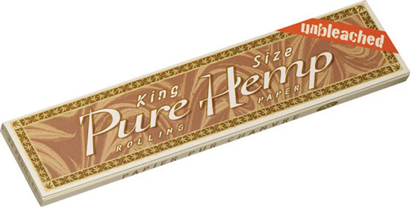Pure Hemp Χαρτάκια Unbleached Ακατέργαστο King Size 33 φύλλα