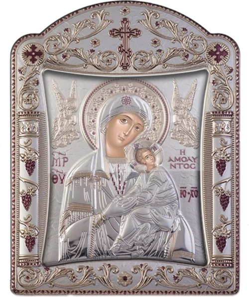 Slevori Εικόνα Ασημένια 16.7x22.4cm