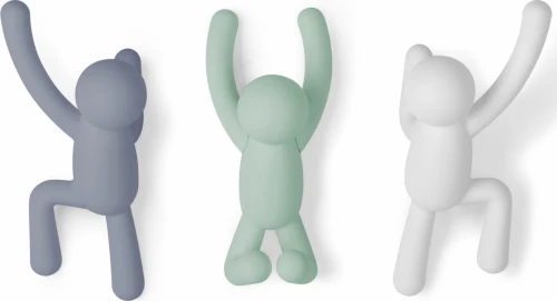 Κρεμάστρα Τοίχου Πλαστική 7.6x7.6x16.5cm