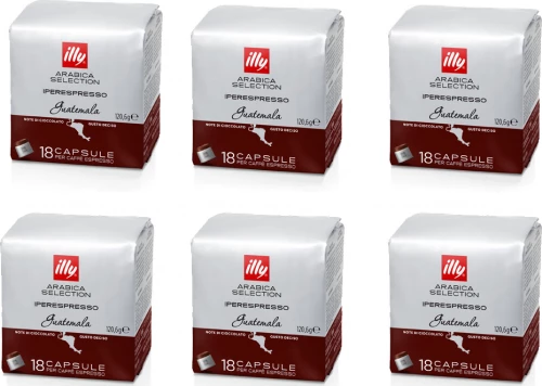Illy Guatemala Arabica 108caps