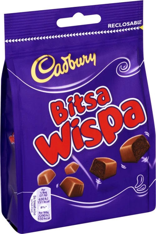 Cadbury Σοκολατάκια Bitsa Wispa 110gr