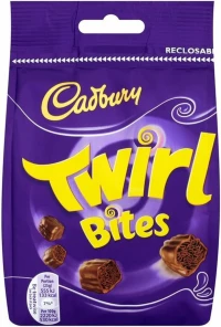 Cadbury Σοκολατάκια Twirl Bites 109gr