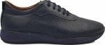 Ανδρικά Δερμάτινα Sneakers - KAE8 - Μπλέ