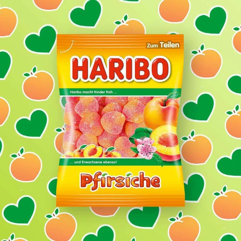Ζελεδάκια Haribo Pfirsiche 200g