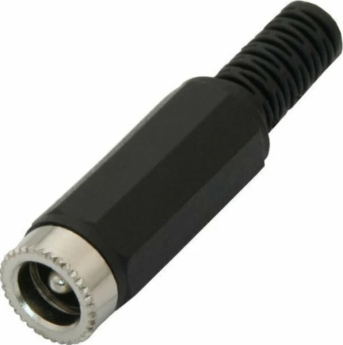 Φις Τροφοδοσίας DC 2.5x5.5 Θηλυκό Πλαστικό