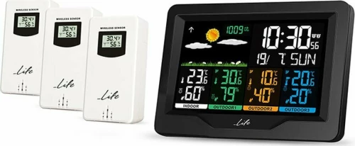 Life Weather Station Continental Quad Display