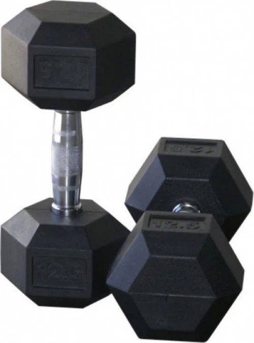 Αλτήρας Εξάγωνος Rubber Cover Class A - 15Kg Amila