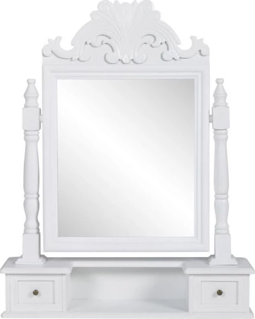 vidaXL Καθρέπτης Δαπέδου Ξύλινος 50x12.5cm