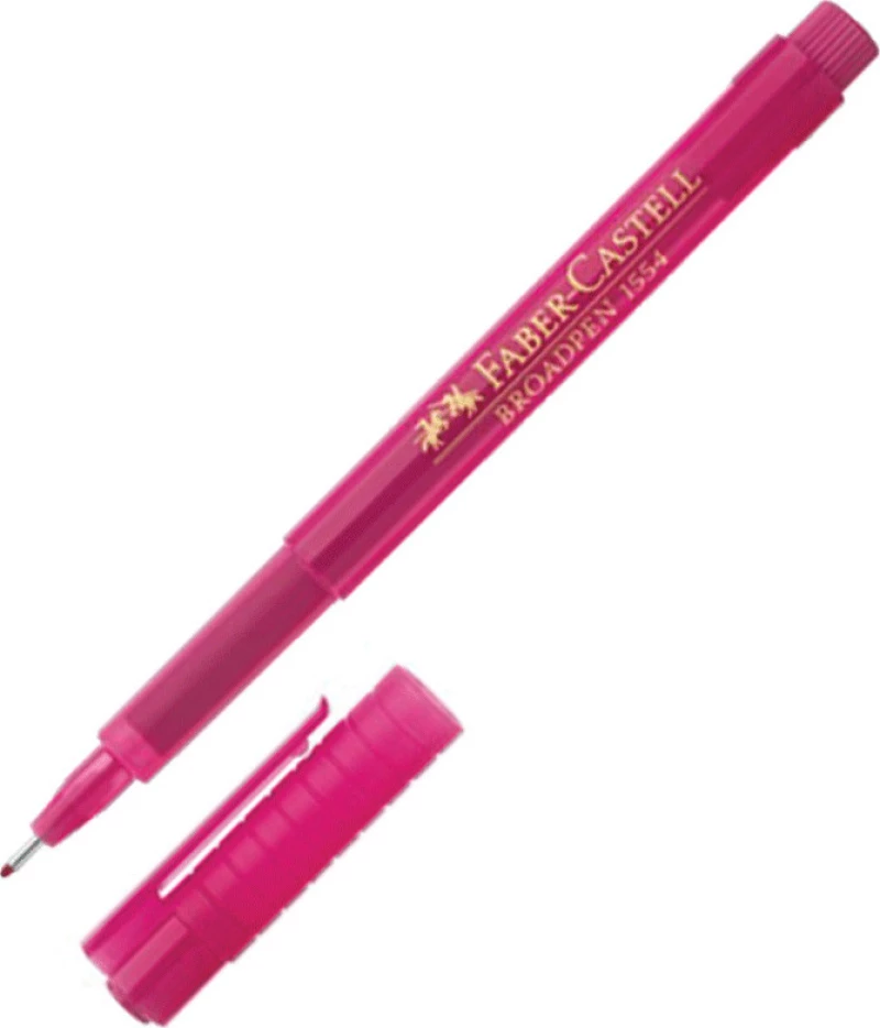 Faber-Castell Broadpen 1554 0.8mm Pink