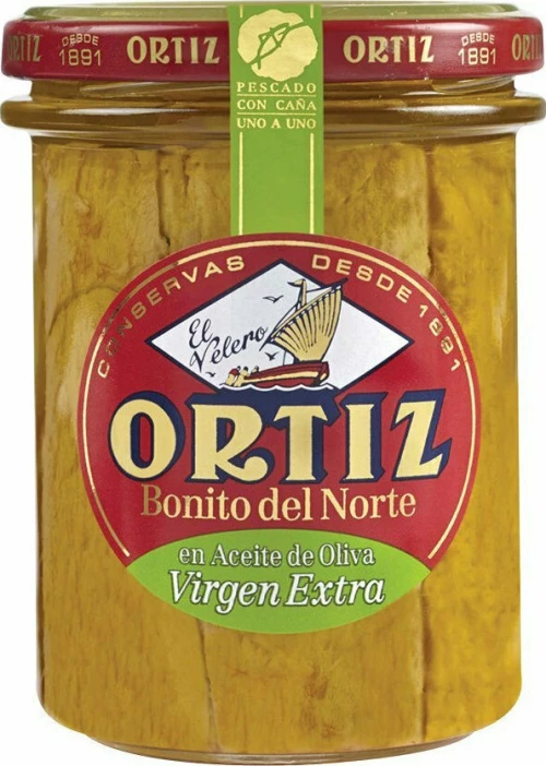 Ortiz White Tuna In Extra Virgin Olive Oil 220g