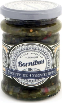 Αγγουράκι Πίκλα Κονφί Bornibus Confit Pickled Cucumber 265g