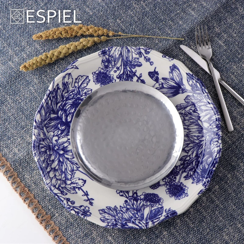 Espiel Πλατώ Σερβιρίσματος Αλουμινίου Σφυρήλατο 19,5x19,5x1,5cm