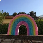Πινιάτα ουράνιο τόξο