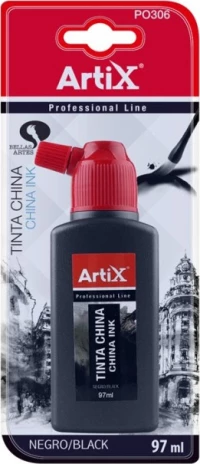 Σινική μελάνη MP Μαύρο 100ml