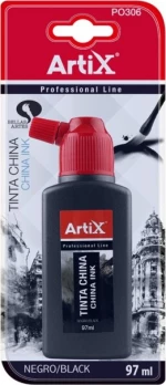 Σινική μελάνη MP Μαύρο 100ml