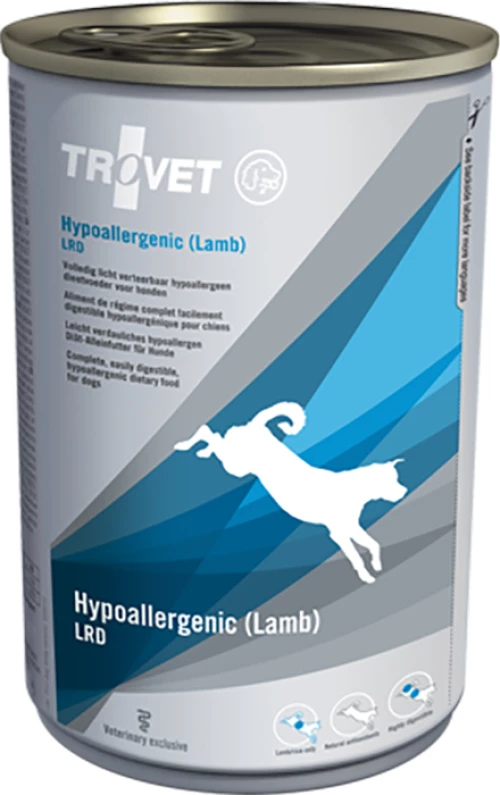 Trovet Hypoallergenic LRD Αρνί 400gr