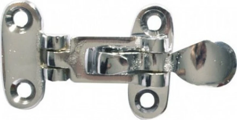Κλείστρο Inox με υποδοχή για λουκέτο 105x50 mm
