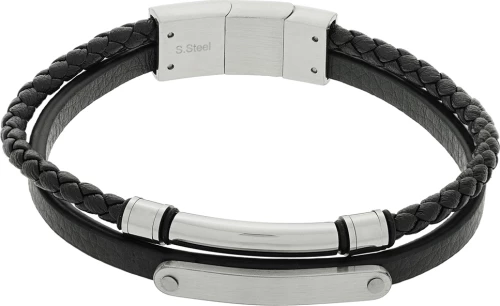 Visetti Ανδρικό Βραχιόλι από Δέρμα