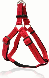 Pet Interest Go Get Stripes Σαμαράκι Medium 2x51-66cm Κόκκινο